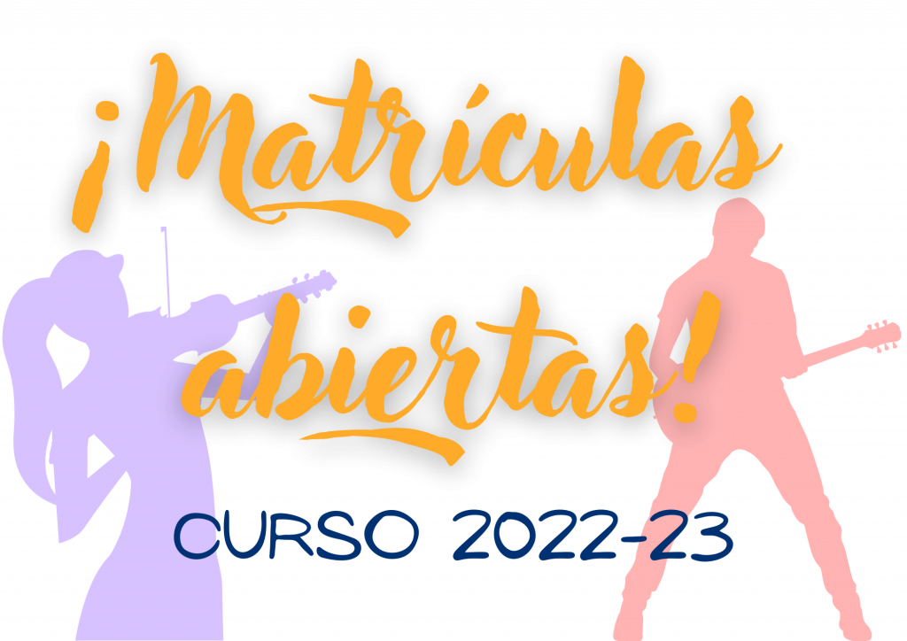 Matrículas abiertas! Violín y guitarra